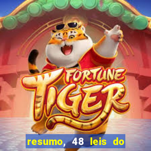 resumo, 48 leis do poder pdf